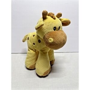 Toys R Us Geoffrey Giraffe Plush Yellow Stuffed Animal 2016 Bean Feet Stands